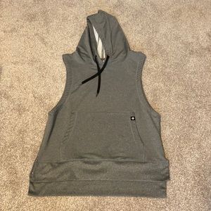 FitAid sleeveless hoodie - unisex